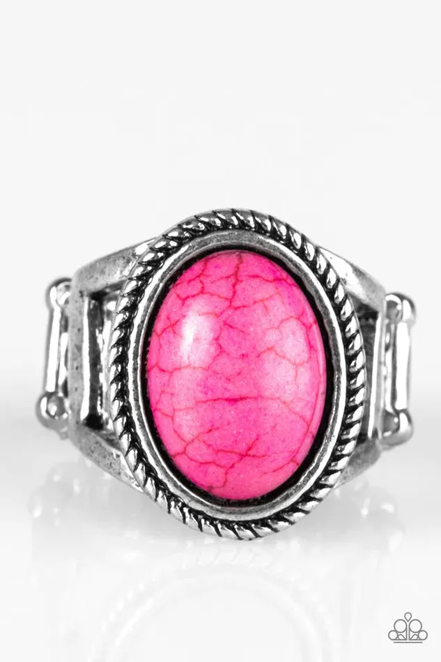 Paparazzi Ring Country Crew Pink Paparazzi Jewelry Rings