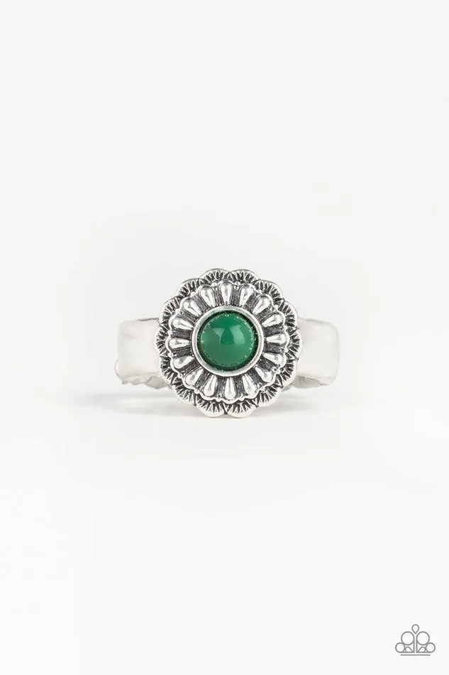 Paparazzi Ring Daisy Dawn Green Paparazzi Jewelry Rings