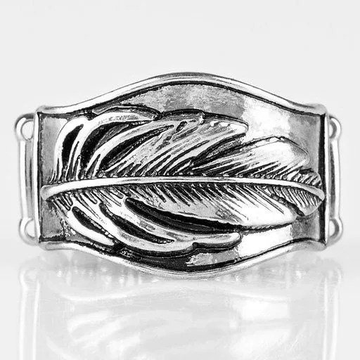 Paparazzi Ring Fly Home Silver Paparazzi Jewelry Rings