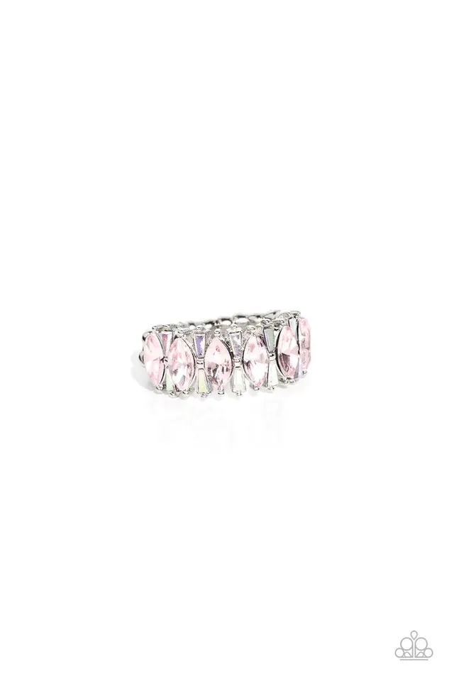 Paparazzi Ring Kaleidoscopic Knockout Pink Paparazzi Jewelry Rings Paparazzi Ring Kaleidoscopic Knockout Pink Paparazzi Jewelry Rings