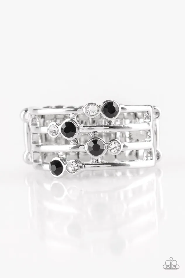 Paparazzi Ring Sparkle Showdown Black Paparazzi Jewelry Rings Paparazzi Ring Sparkle Showdown Black Paparazzi Jewelry Rings