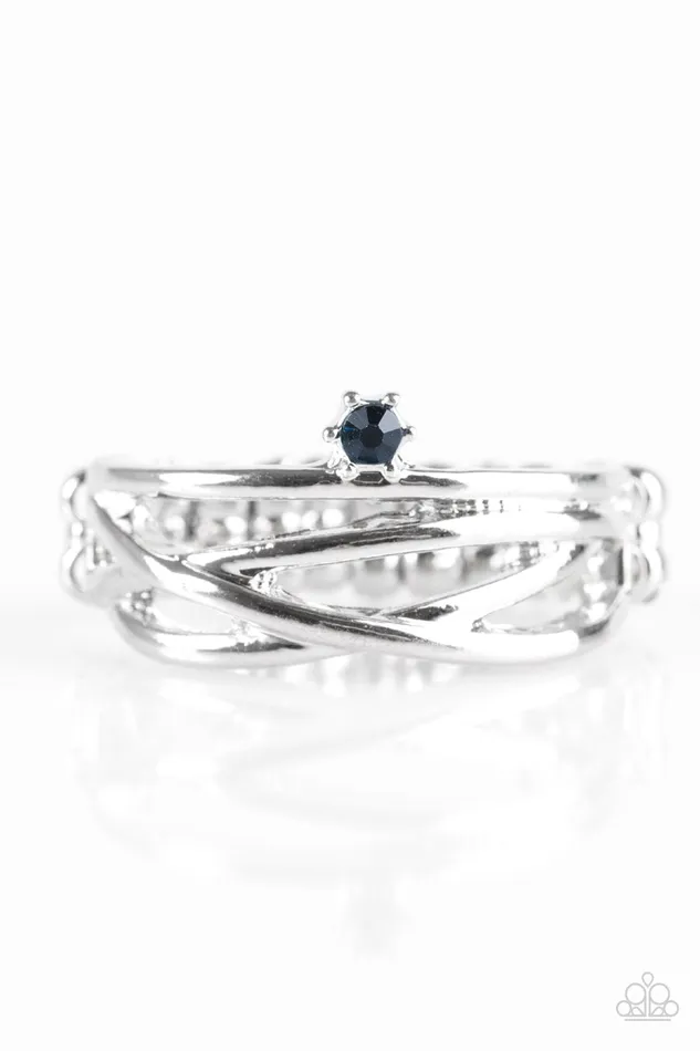 Paparazzi Ring Star Potential Blue Paparazzi Jewelry Rings