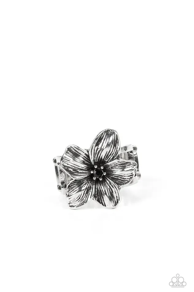 Paparazzi Ring Tropical Treat Black Paparazzi Jewelry Rings Paparazzi Ring Tropical Treat Black Paparazzi Jewelry Rings