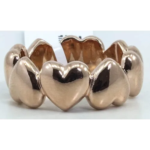 Rings Nomination Nomination Rose Brass Rock in Love Ring