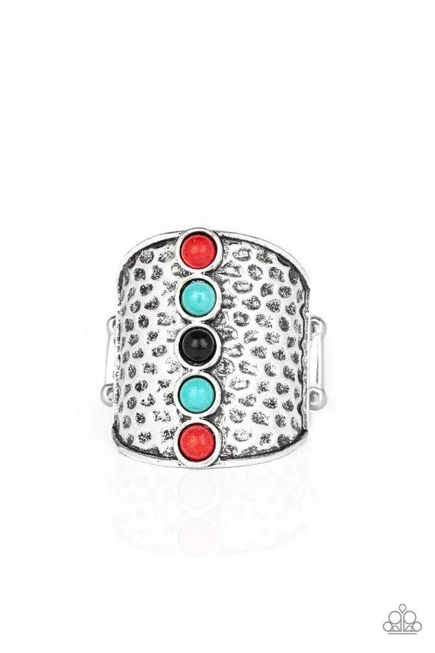Rings Paparazzi Jewelry Paparazzi Ring A Line In The SANDSTONE Red
