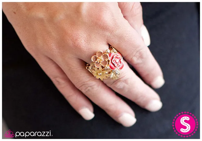 Rings Paparazzi Jewelry Paparazzi Ring Among the Wildflowers Brown