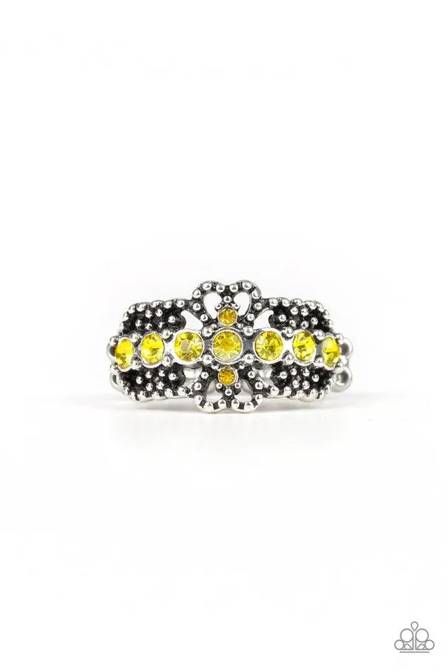 Rings Paparazzi Jewelry Paparazzi Ring GLOW Your Mind Yellow