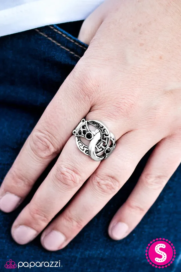 Rings Paparazzi Jewelry Paparazzi Ring Join Up Black