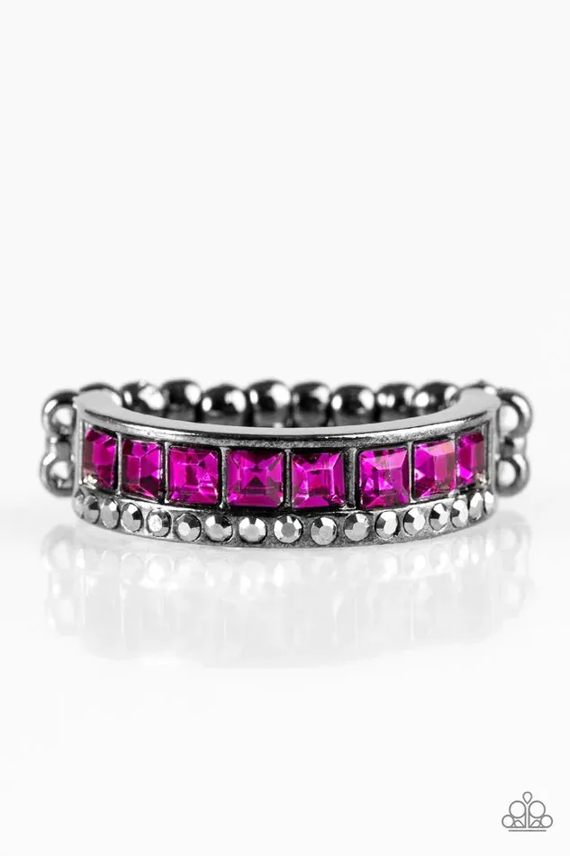 Rings Paparazzi Jewelry Paparazzi Ring Money Motto Pink