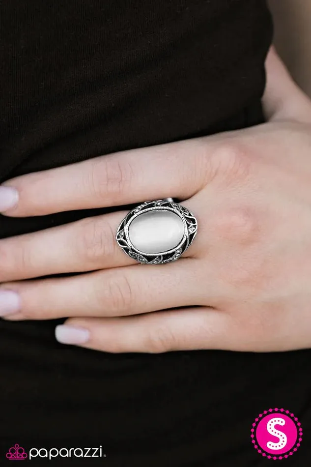 Rings Paparazzi Jewelry Paparazzi Ring Nighttime Garden Silver