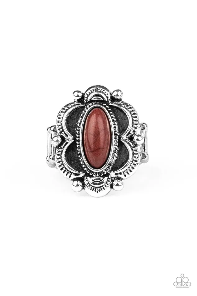 Rings Paparazzi Jewelry Paparazzi Ring Sage Garden Brown Rings Paparazzi Jewelry Paparazzi Ring Sage Garden Brown