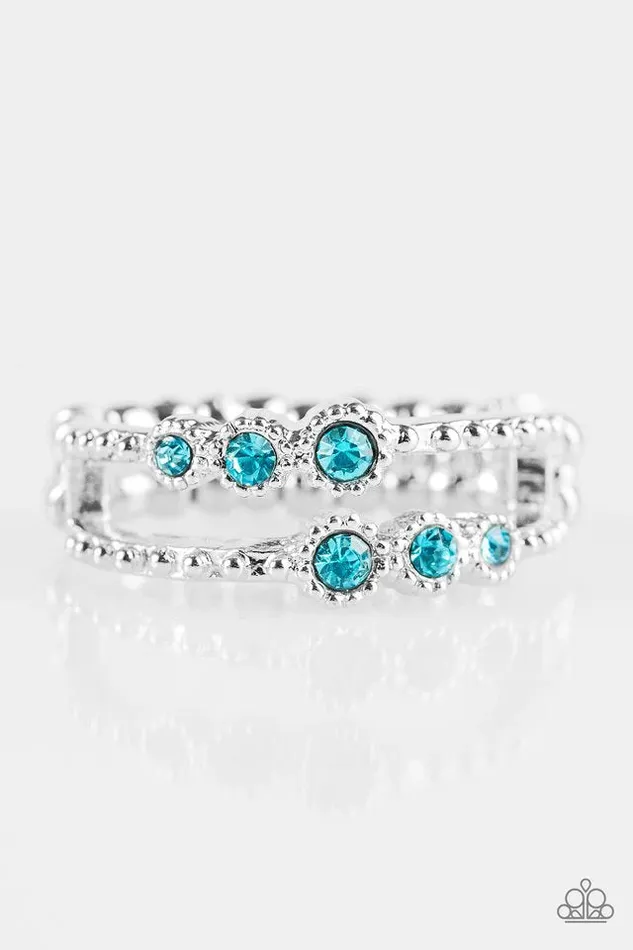 Rings Paparazzi Jewelry Paparazzi Ring Star Gaze Blue