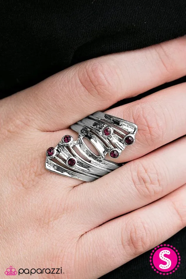 Rings Paparazzi Jewelry Paparazzi Ring Twinkly Tides Purple