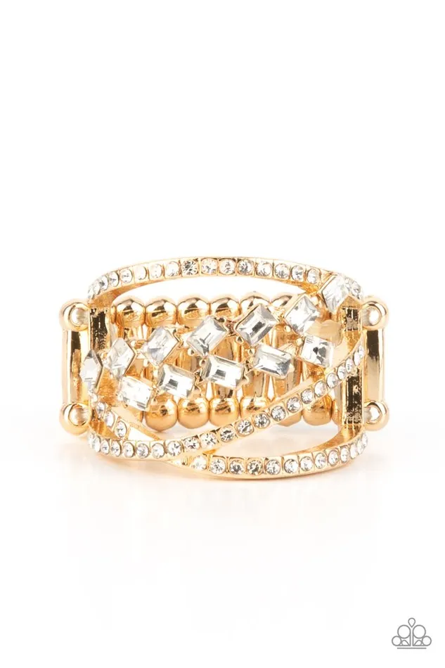 Rings Paparazzi Ring Lavishly Luminary Gold Paparazzi Jewelry Rings Paparazzi Ring Lavishly Luminary Gold Paparazzi Jewelry