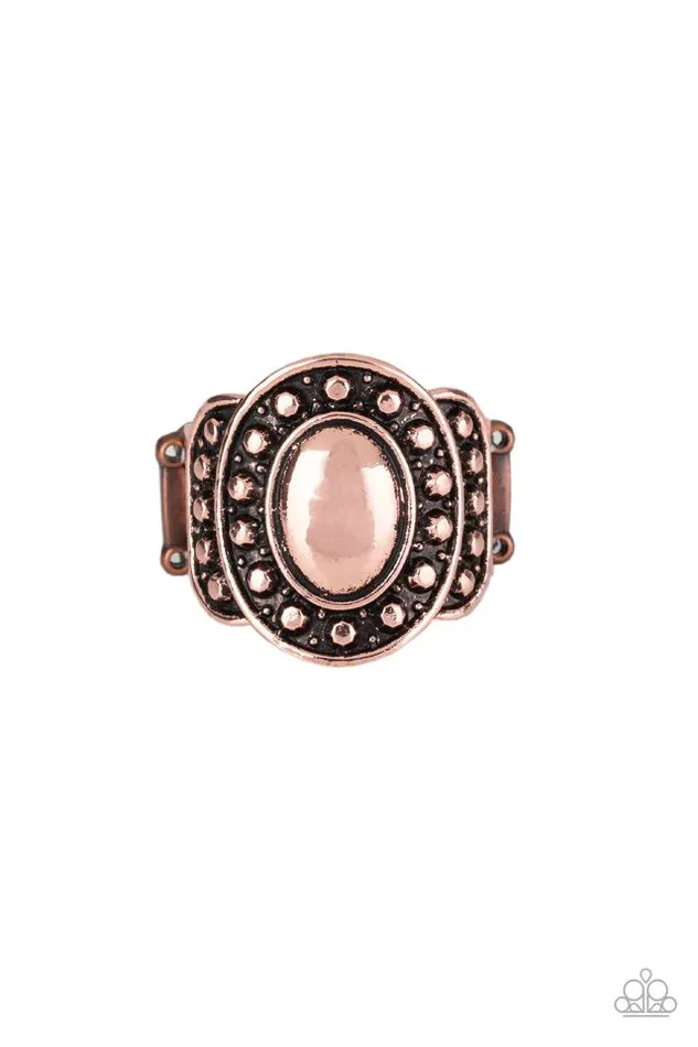 Rings Paparazzi Ring Stacked Stunner Copper Paparazzi Jewelry