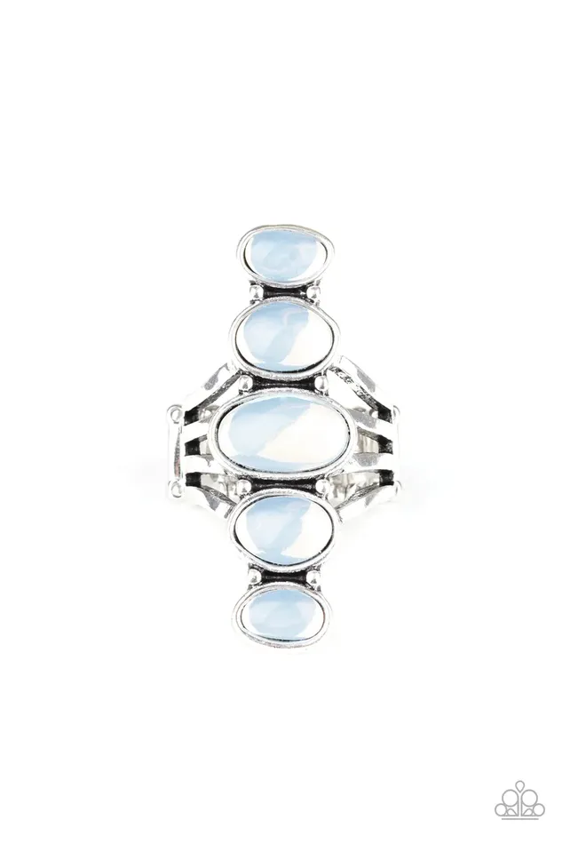 Rings Paparazzi Ring Stone Sublime White Paparazzi Jewelry