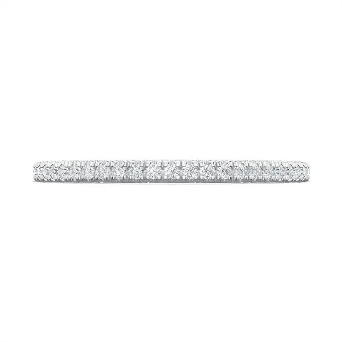 Rings Tacori Tacori 18K White Gold 22mm Diamond Band