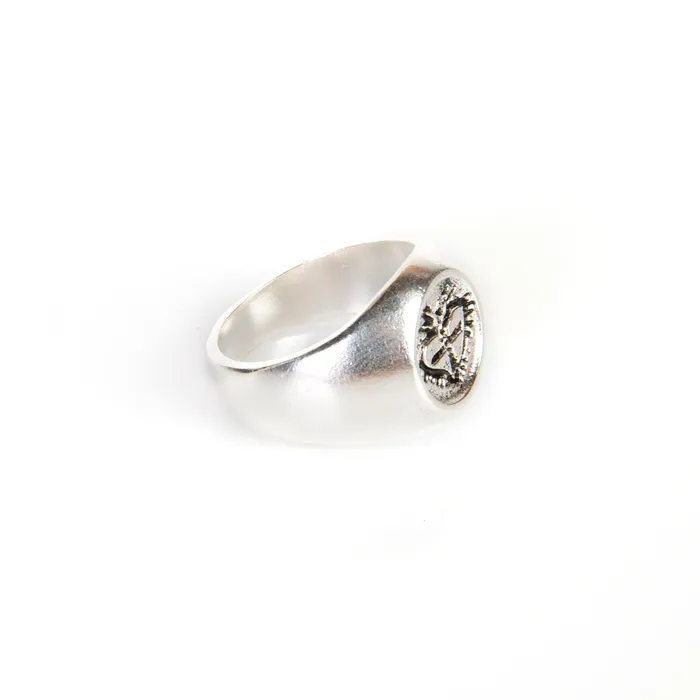 Rings Virgins Saints Angels Logo Signet Ring Rings Virgins Saints Angels Logo Signet Ring