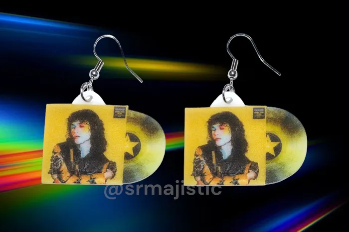 Sam Makes Things Earrings Conan Gray Found Heaven Vinyl Handmade Earrings