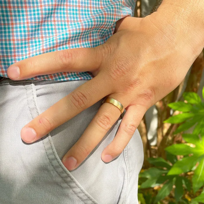 Single Stone Rings Single Stone Maxwell Dual Tone Mens Band