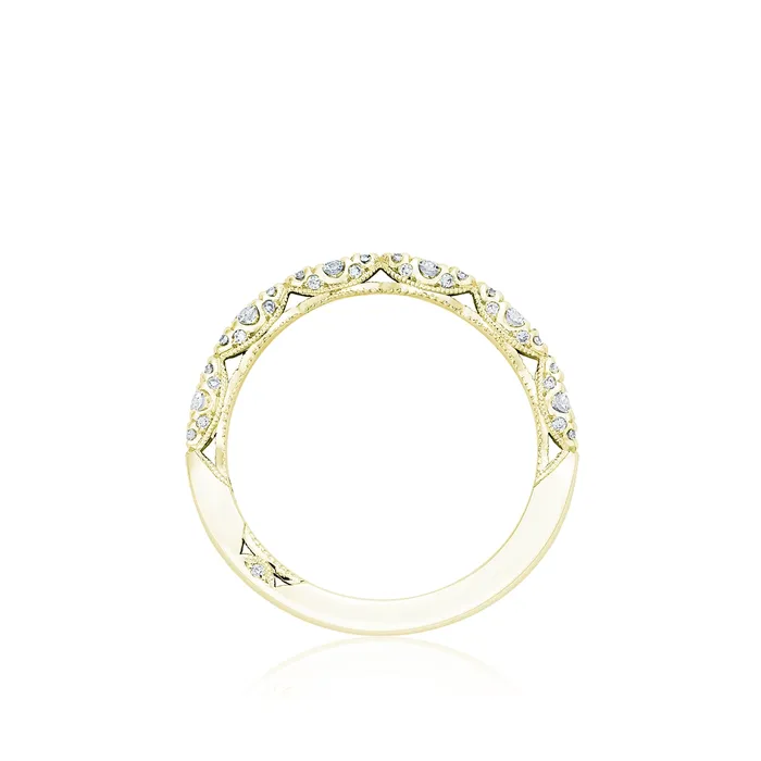 Tacori Petite Crescent 18K Yellow Gold Diamond Wedding Band Ring Tacori Rings Tacori Petite Crescent 18K Yellow Gold Diamond Wedding Band Ring Tacori Rings
