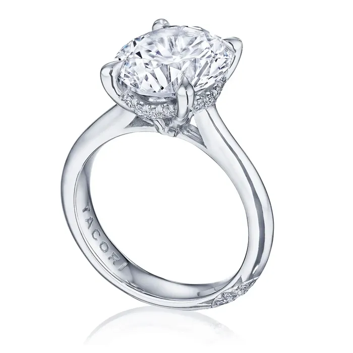 Tacori Tacori Platinum Semi Mount Diamond Ring Rings