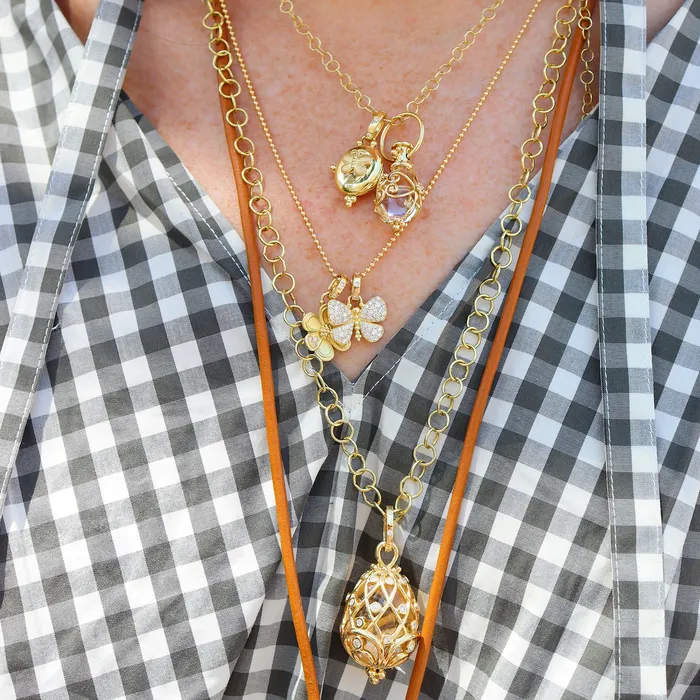 Temple St Clair Necklaces Temple St Clair Ball Chain Necklace