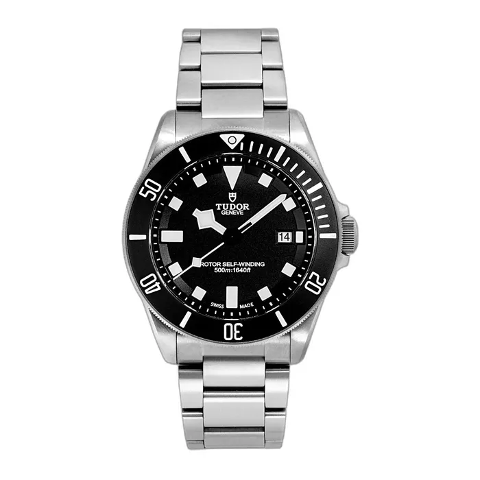 Tudor Tudor Pelagos 42mm Watch Ref 25500TN Black Index Dial Titanium Bracelet Bracelets Tudor Tudor Pelagos 42mm Watch Ref 25500TN Black Index Dial Titanium Bracelet Bracelets