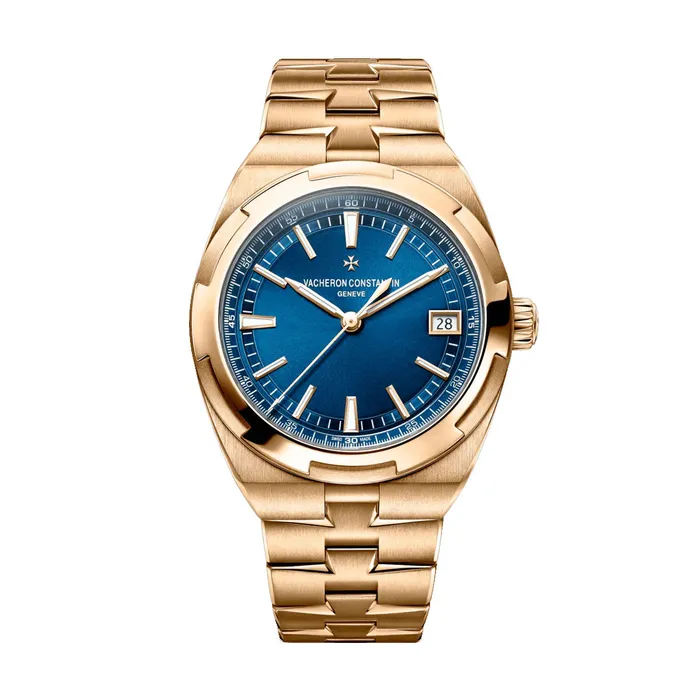 Vacheron Constantin Overseas 41mm Ref 4500V110RB705 Blue Index Dial 18K Rose Gold Bracelet Vacheron Constantin Bracelets Vacheron Constantin Overseas 41mm Ref 4500V110RB705 Blue Index Dial 18K Rose Gold Bracelet Vacheron Constantin Bracelets