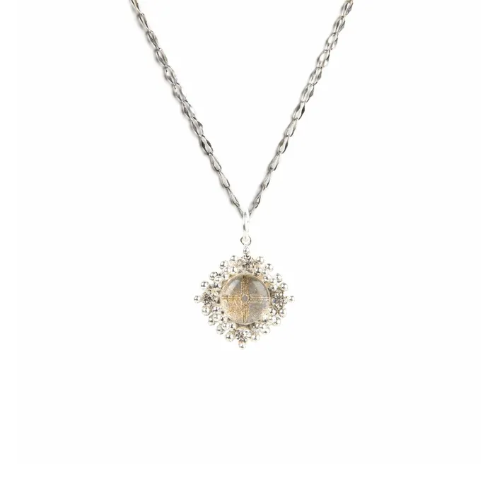 Virgins Saints Angels Petite Cloister Charm Necklace Zia Necklaces Virgins Saints Angels Petite Cloister Charm Necklace Zia Necklaces