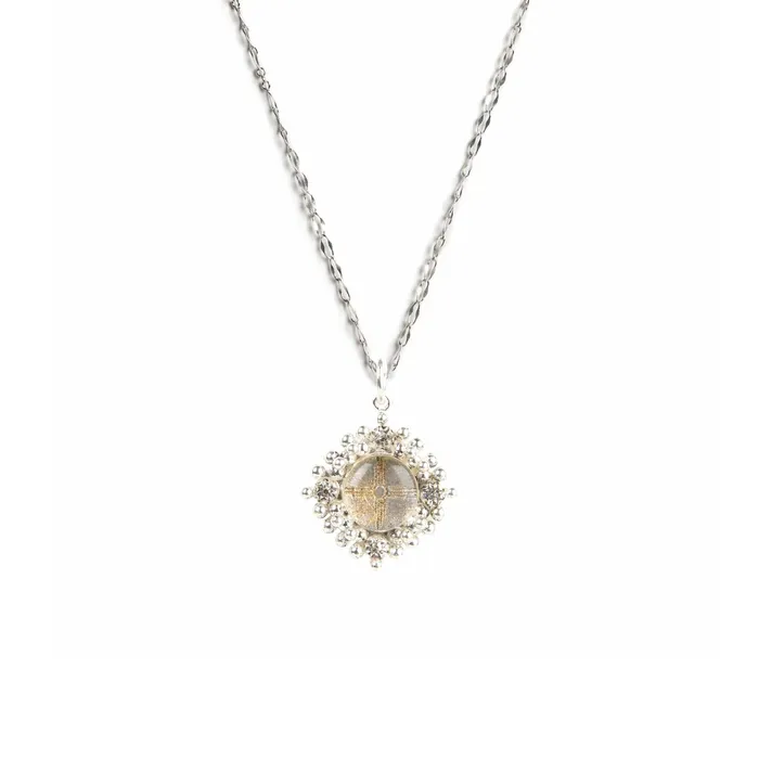 Virgins Saints Angels Petite Cloister Charm Necklace Zia Necklaces Virgins Saints Angels Petite Cloister Charm Necklace Zia Necklaces