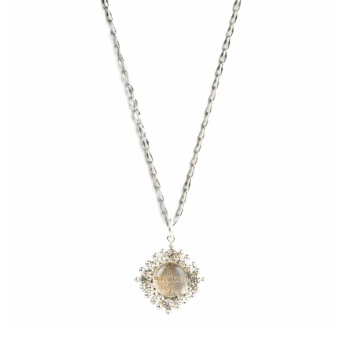 Virgins Saints Angels Petite Cloister Charm Necklace Zia Necklaces Virgins Saints Angels Petite Cloister Charm Necklace Zia Necklaces