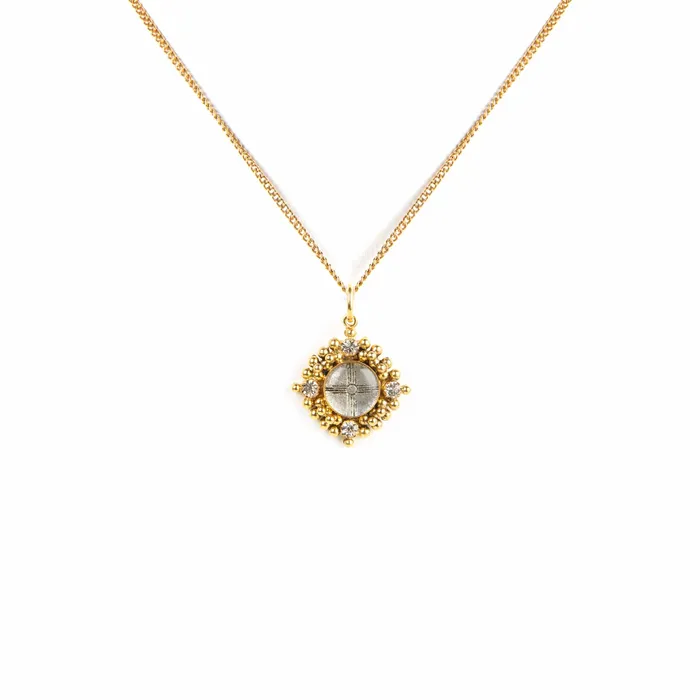 Virgins Saints Angels Petite Cloister Charm Necklace Zia Necklaces Virgins Saints Angels Petite Cloister Charm Necklace Zia Necklaces