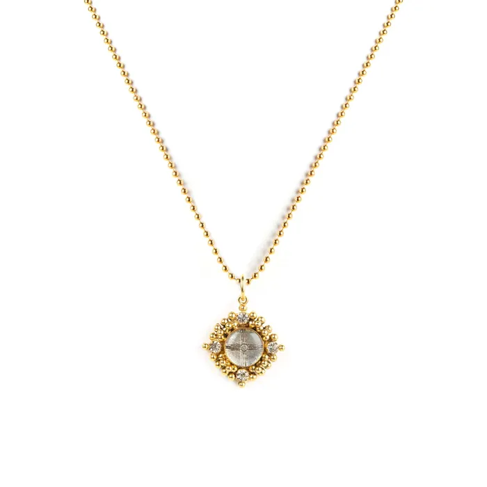 Virgins Saints Angels Petite Cloister Charm Necklace Zia Necklaces Virgins Saints Angels Petite Cloister Charm Necklace Zia Necklaces