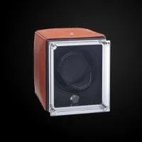 Watches Underwood Evo Single Watch Winder with leather panels